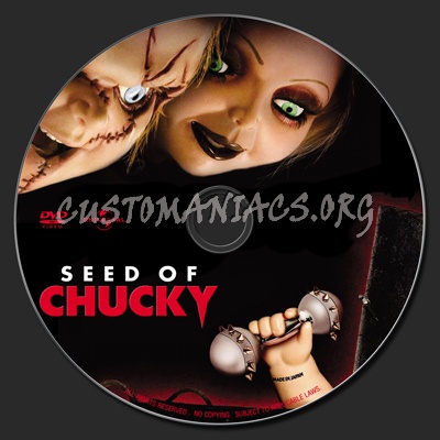 Seed Of Chucky dvd label