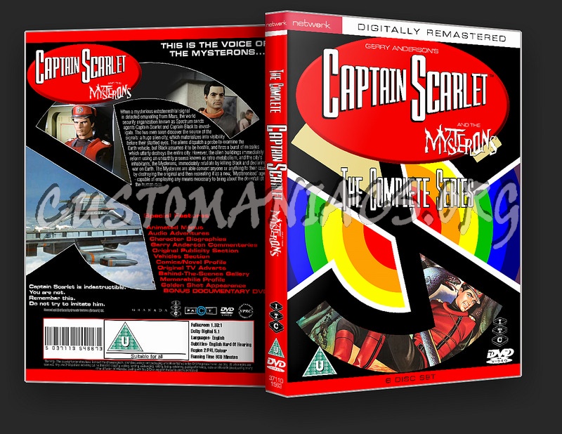 Captain Scarlet dvd cover