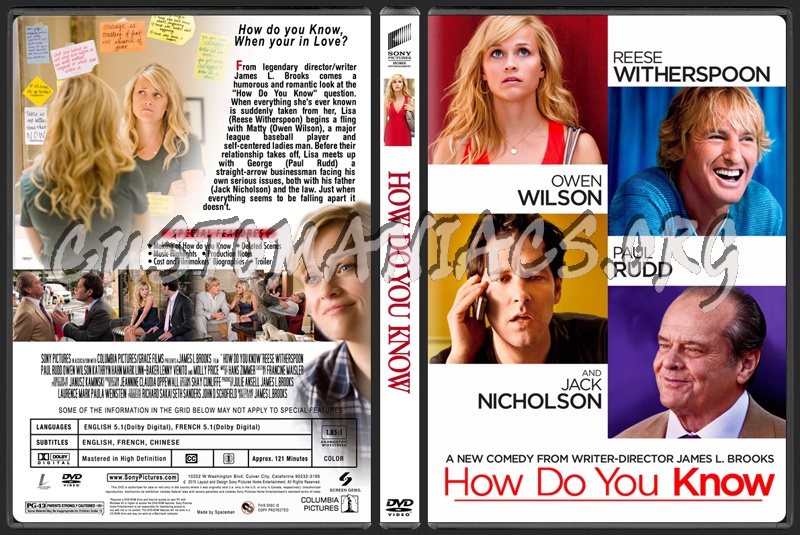 How Do You Know dvd cover