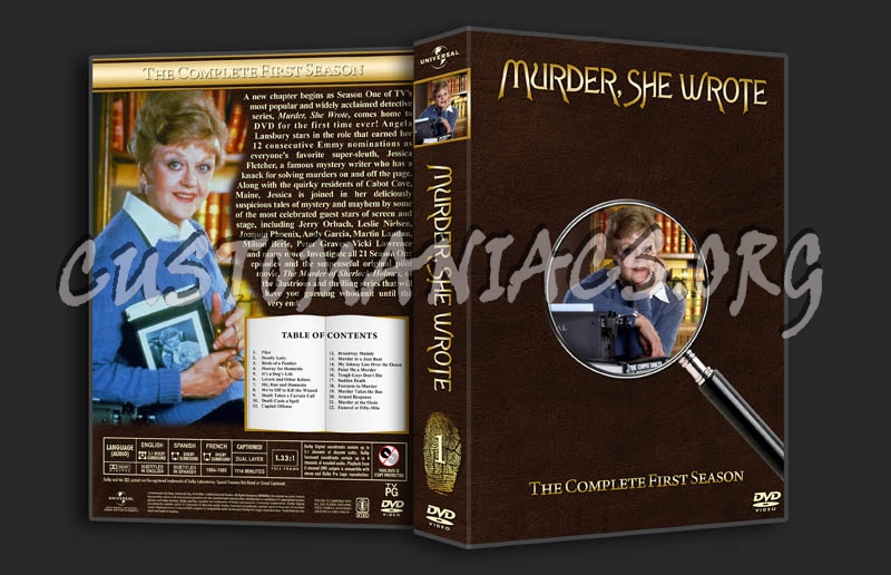 Murder, She Wrote - Seasons 1-12 dvd cover