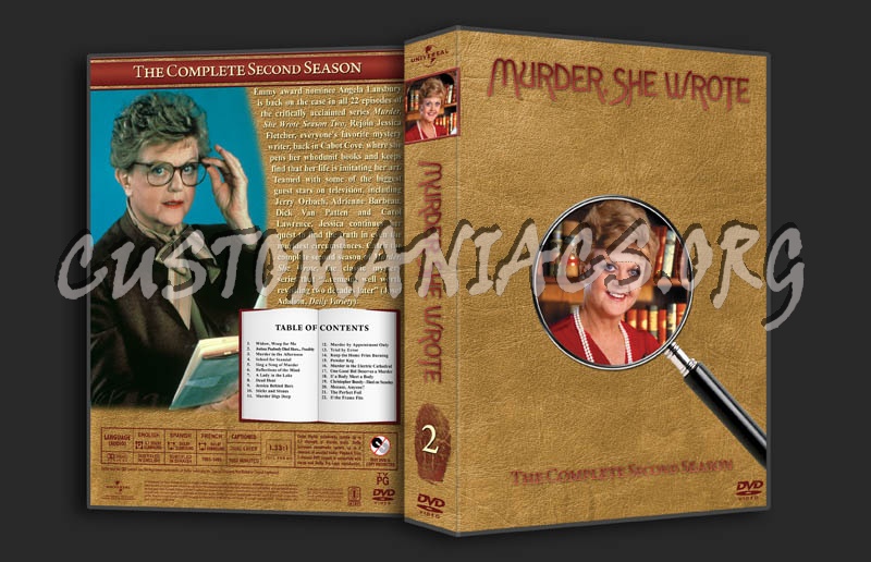 Murder, She Wrote - Seasons 1-12 dvd cover