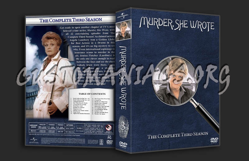 Murder, She Wrote - Seasons 1-12 dvd cover