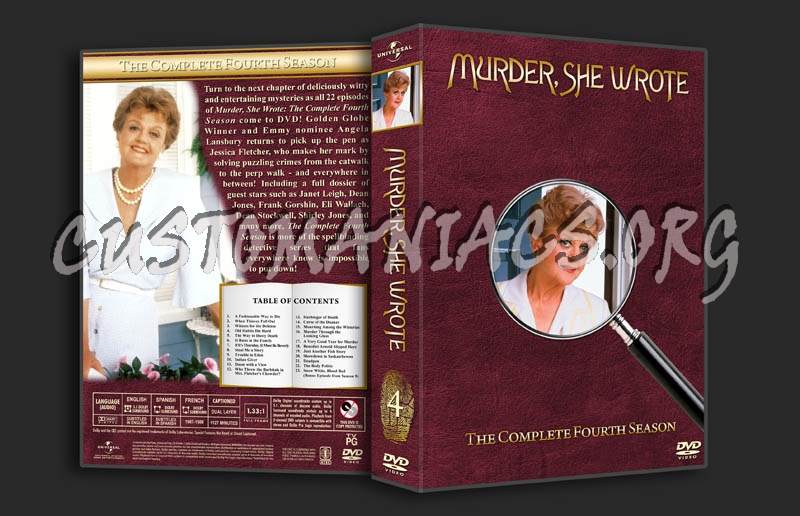 Murder, She Wrote - Seasons 1-12 dvd cover