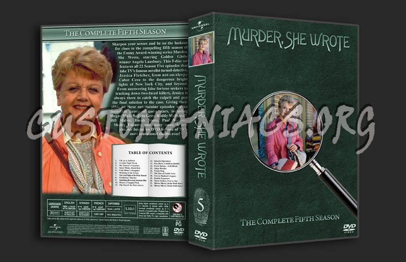 Murder, She Wrote - Seasons 1-12 dvd cover