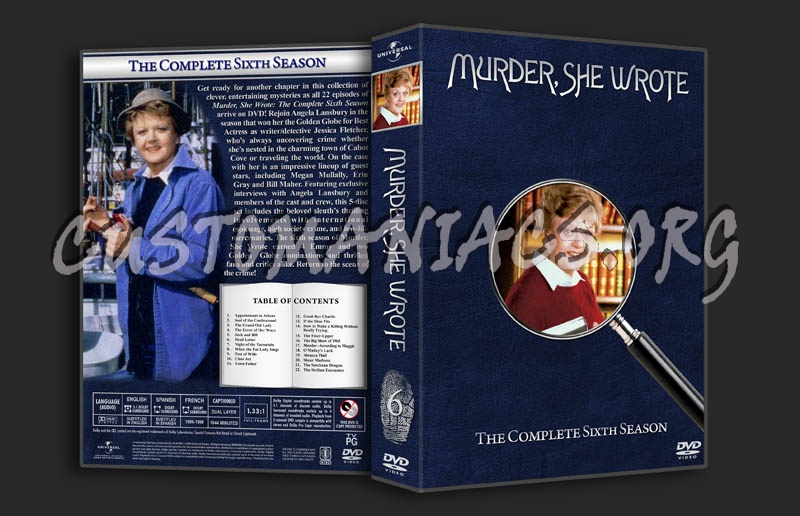 Murder, She Wrote - Seasons 1-12 dvd cover