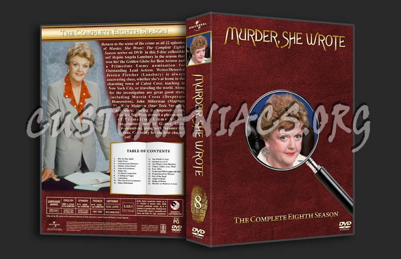 Murder, She Wrote - Seasons 1-12 dvd cover