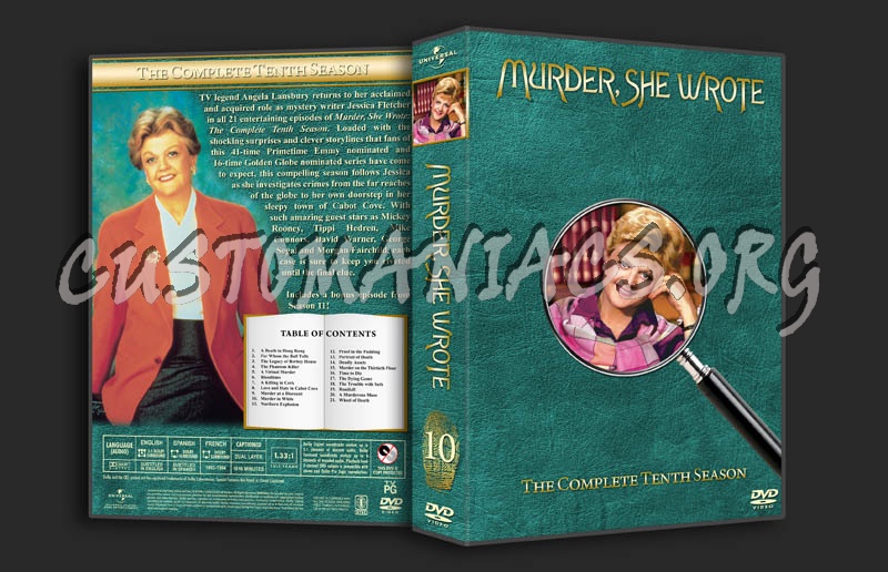 Murder, She Wrote - Seasons 1-12 dvd cover