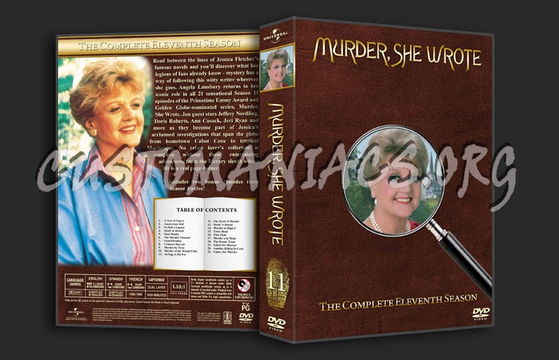 Murder, She Wrote - Seasons 1-12 dvd cover