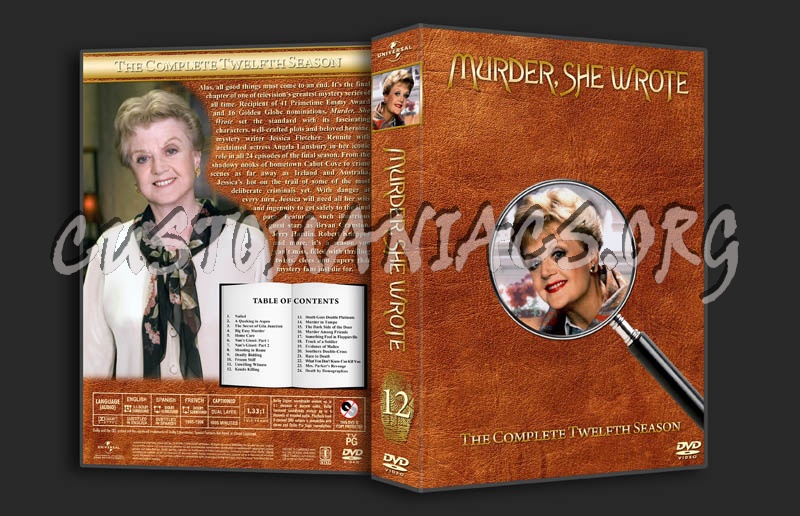 Murder, She Wrote - Seasons 1-12 dvd cover