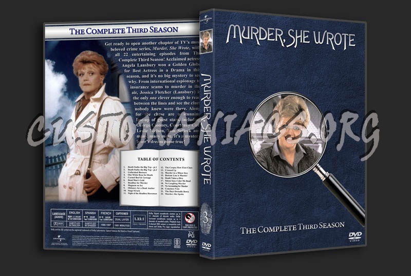 Murder, She Wrote - Seasons 1-12 dvd cover