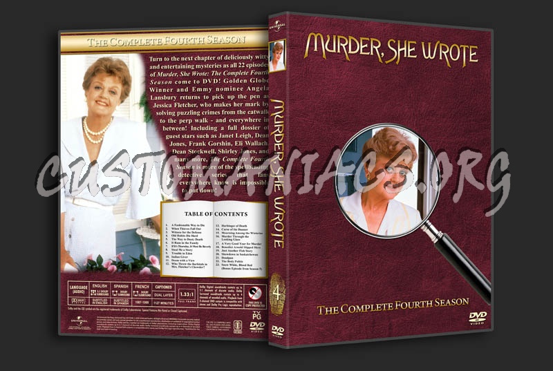 Murder, She Wrote - Seasons 1-12 dvd cover