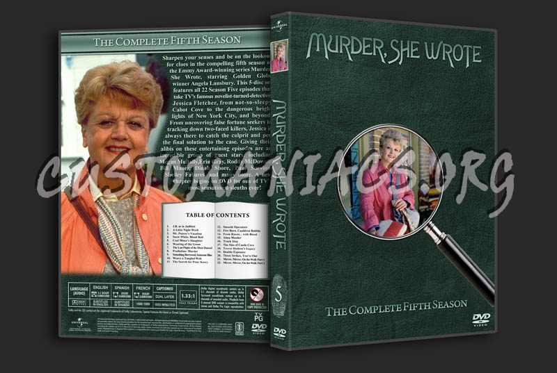 Murder, She Wrote - Seasons 1-12 dvd cover