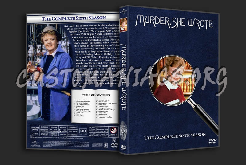 Murder, She Wrote - Seasons 1-12 dvd cover