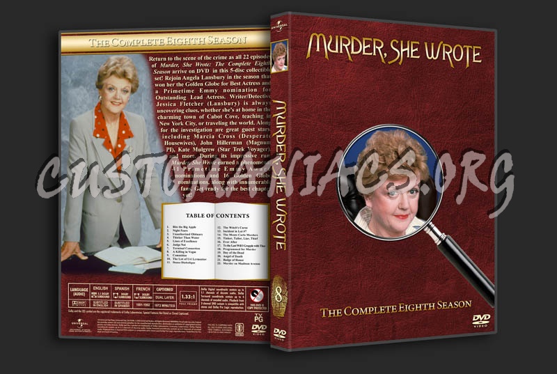 Murder, She Wrote - Seasons 1-12 dvd cover