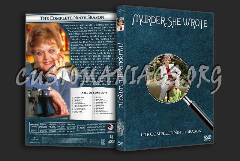 Murder, She Wrote - Seasons 1-12 dvd cover