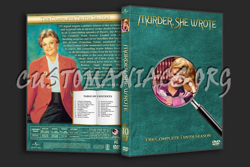 Murder, She Wrote - Seasons 1-12 dvd cover