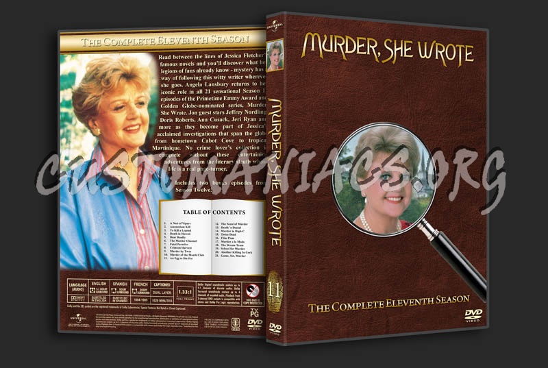 Murder, She Wrote - Seasons 1-12 dvd cover