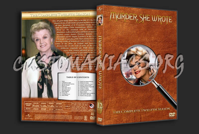 Murder, She Wrote - Seasons 1-12 dvd cover