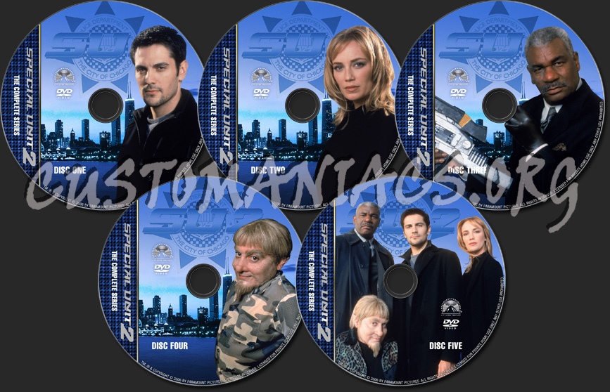 Special Unit 2 - TV Collection dvd label