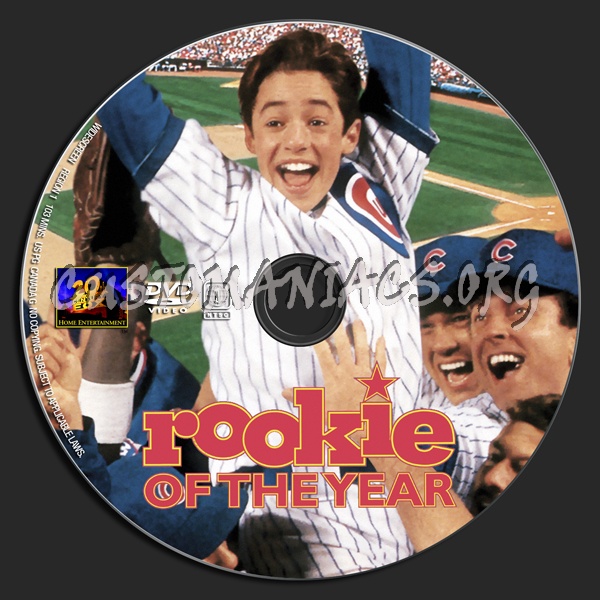 Rookie Of The Year dvd label