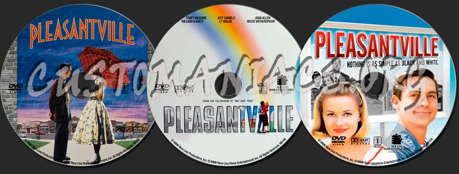 Pleasantville dvd label