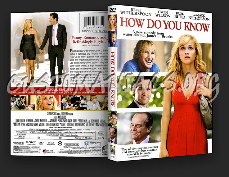 How Do You Know dvd cover