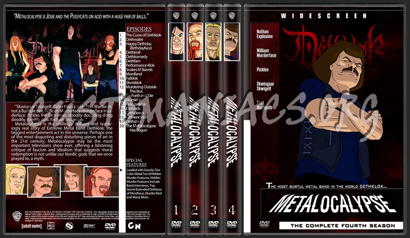 Metalocalypse dvd cover