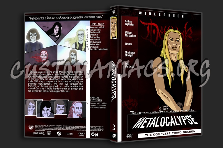 Metalocalypse dvd cover