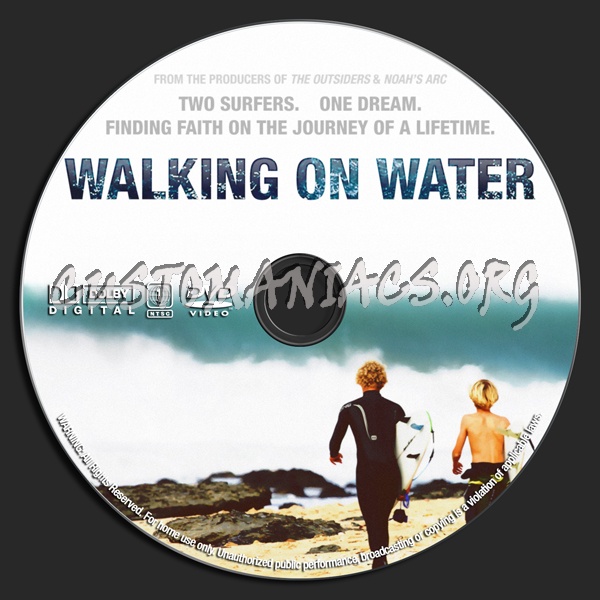 Walking On Water dvd label