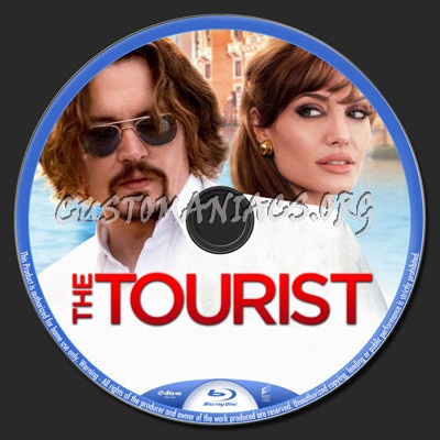 The Tourist blu-ray label