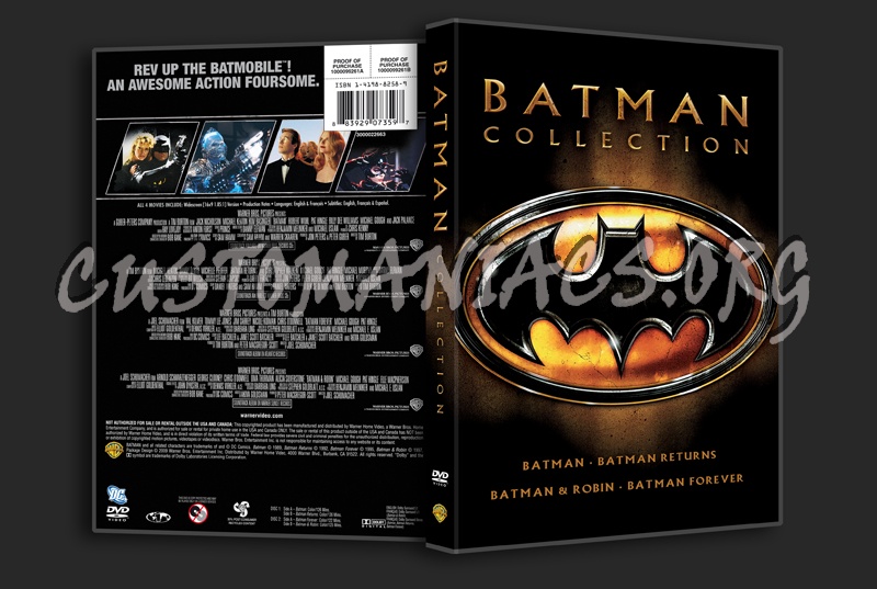 Batman Collection dvd cover