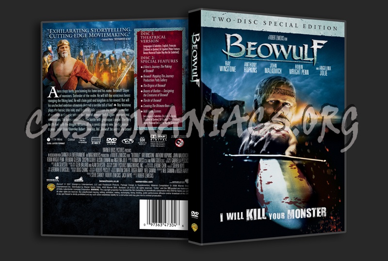 Beowulf dvd cover