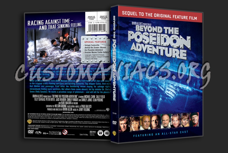 Beyond the Poseidon Adventure dvd cover