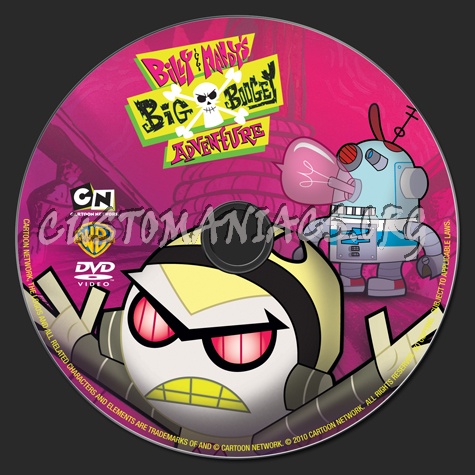Billy & Mandy's Big Boogey Adventure dvd label