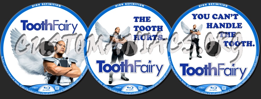 Tooth Fairy blu-ray label