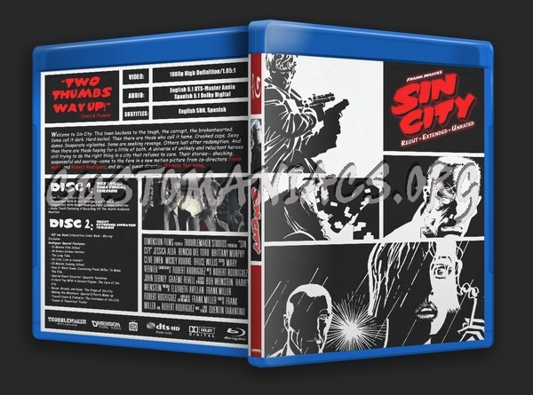 Sin City blu-ray cover