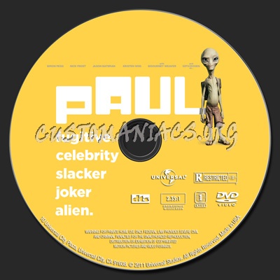 Paul dvd label