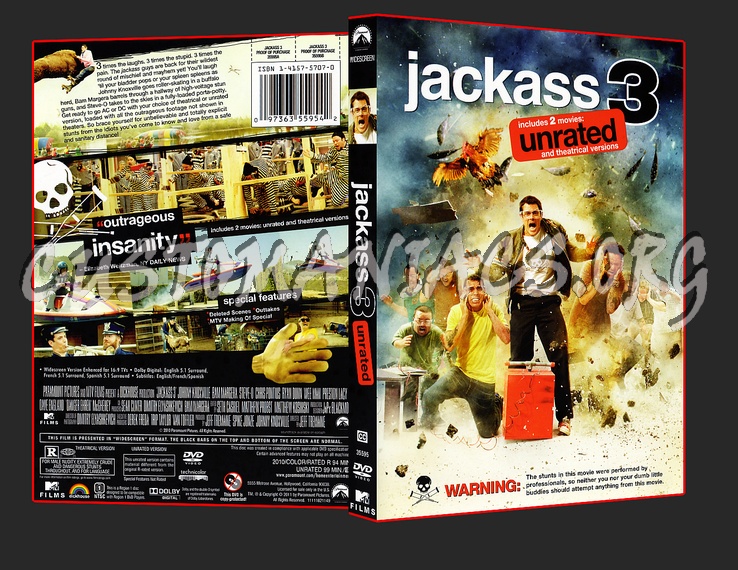 Jackass 3 dvd cover