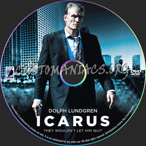 Icarus aka The Killing Machine dvd label