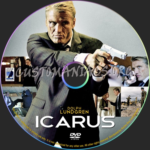 Icarus aka The Killing Machine dvd label