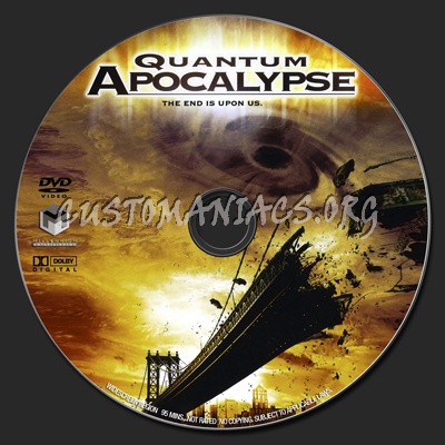 Quantum Apocalypse dvd label