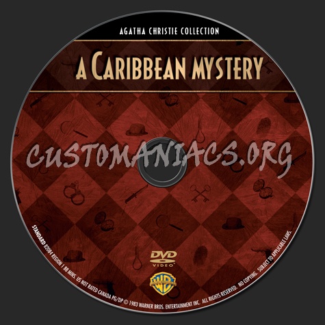 Agatha Christie Collection: A Caribbean Mystery dvd label