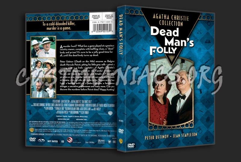 Agatha Christie Collection: Dead Man's Folly dvd cover