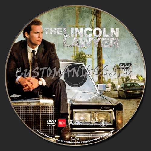 The Lincoln Lawyer dvd label
