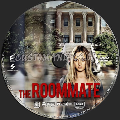 The Roommate dvd label