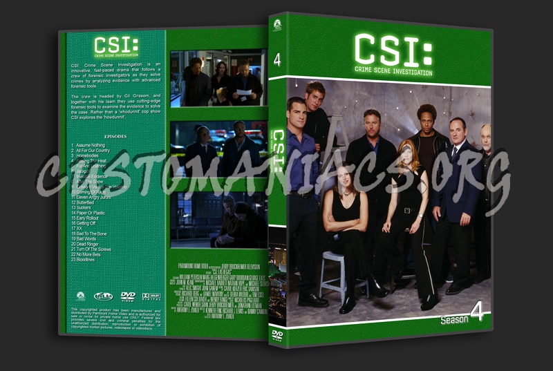 CSI Las Vegas dvd cover