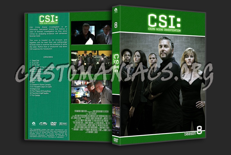 CSI Las Vegas dvd cover