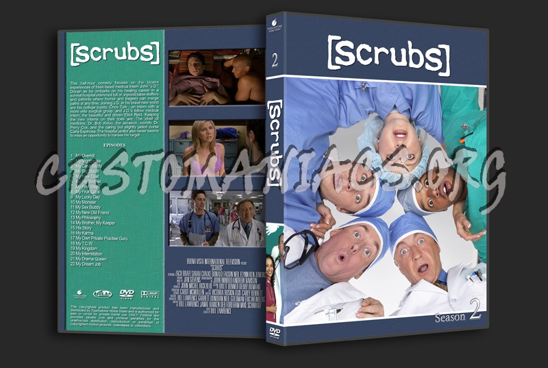 Scrubs dvd cover