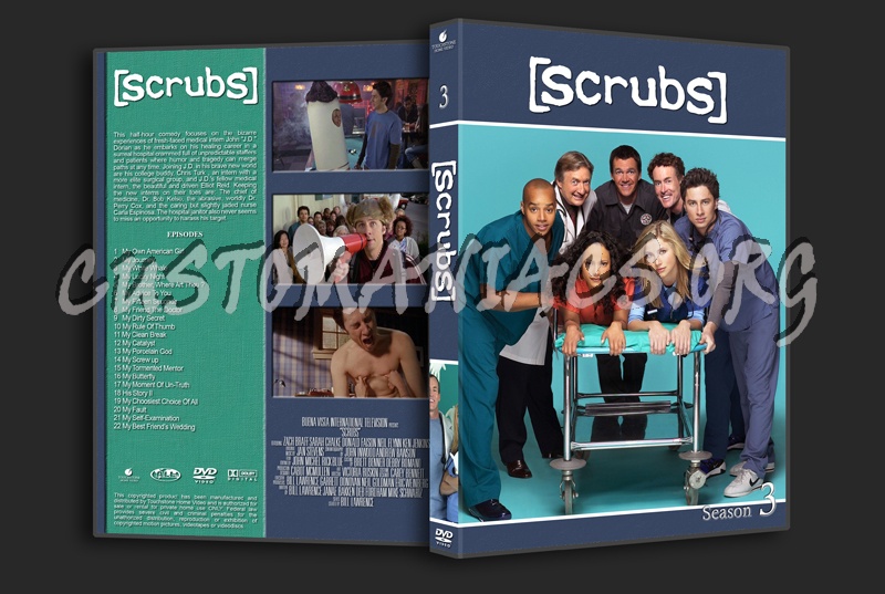 Scrubs dvd cover