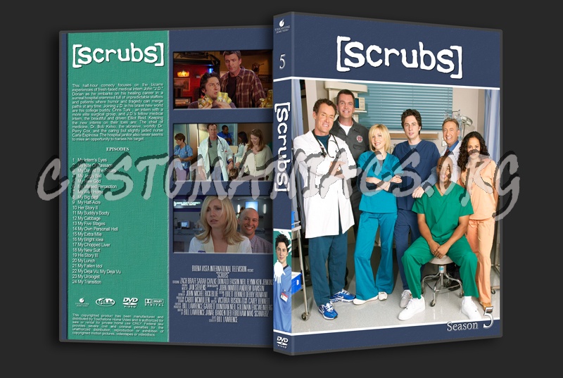 Scrubs dvd cover